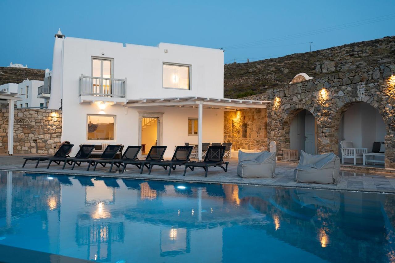 Mykonos Town Villa Orion Mykonos - Blue Views Mykonos Villas מראה חיצוני תמונה