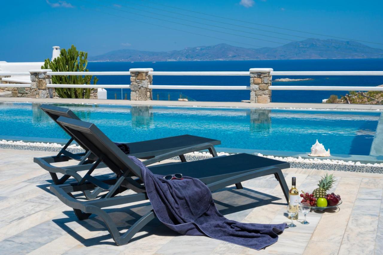 Mykonos Town Villa Orion Mykonos - Blue Views Mykonos Villas מראה חיצוני תמונה