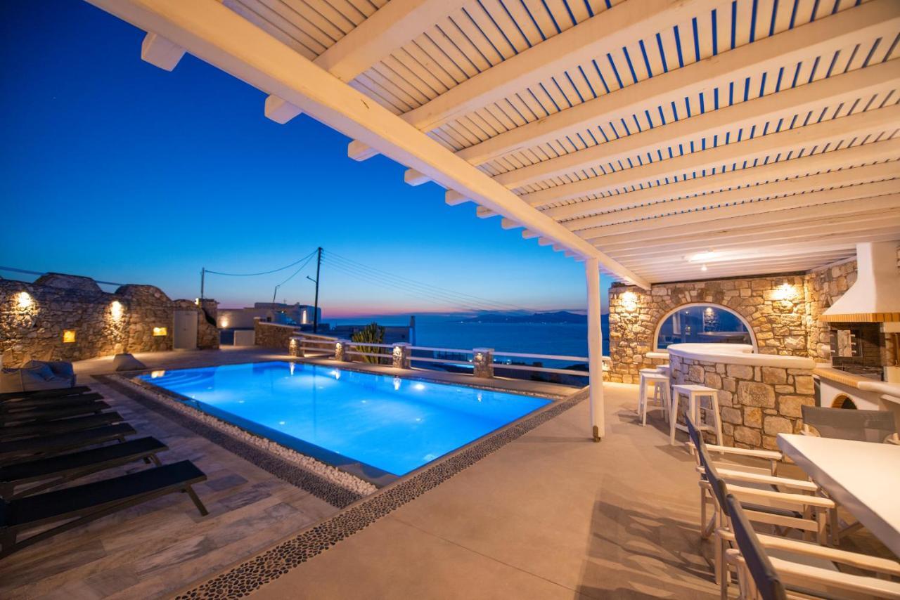 Mykonos Town Villa Orion Mykonos - Blue Views Mykonos Villas מראה חיצוני תמונה
