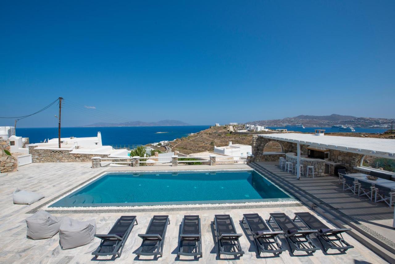Mykonos Town Villa Orion Mykonos - Blue Views Mykonos Villas מראה חיצוני תמונה