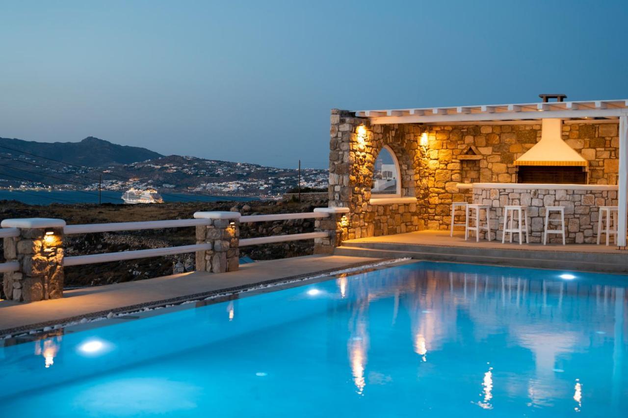 Mykonos Town Villa Orion Mykonos - Blue Views Mykonos Villas מראה חיצוני תמונה