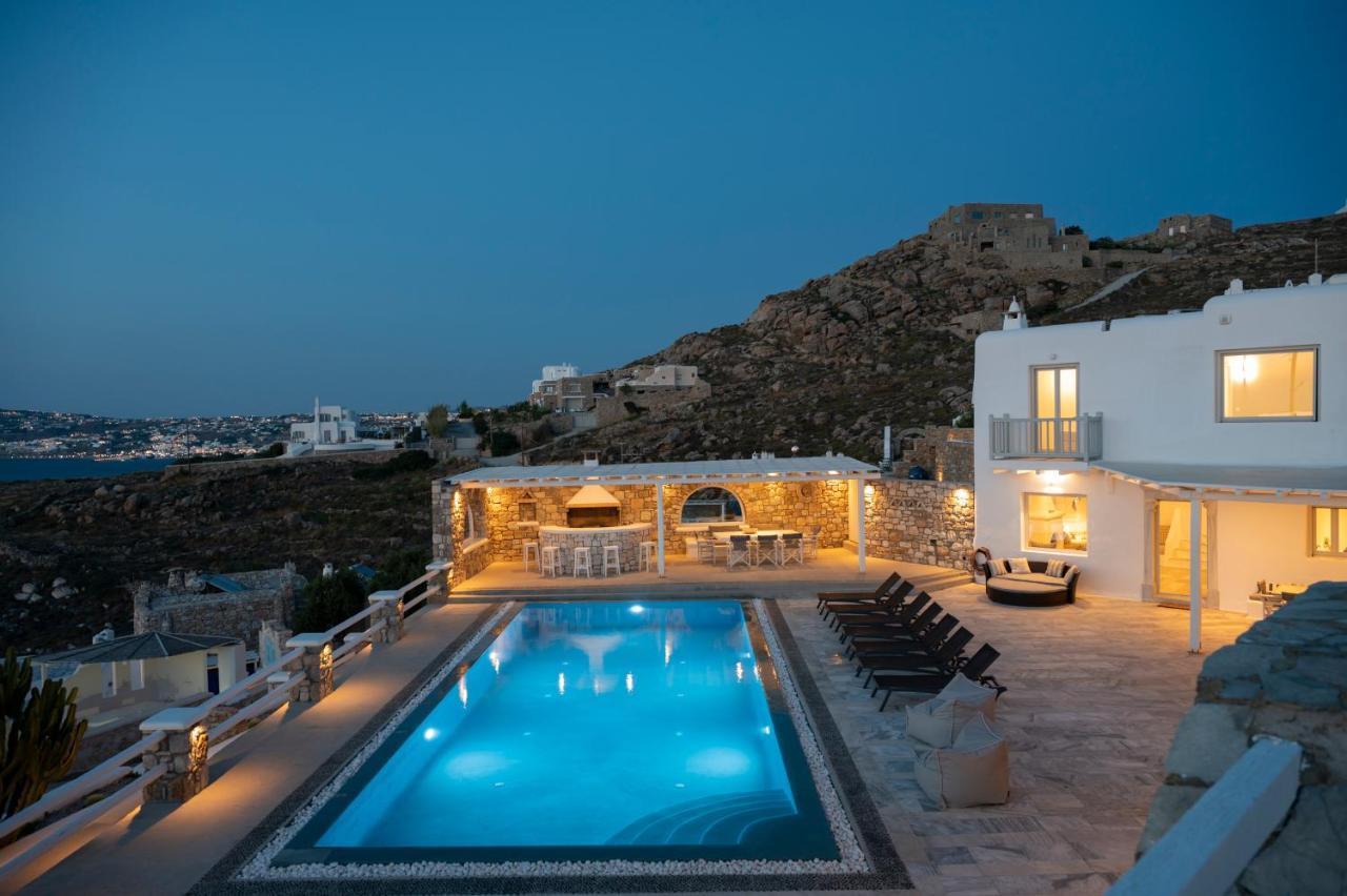 Mykonos Town Villa Orion Mykonos - Blue Views Mykonos Villas מראה חיצוני תמונה