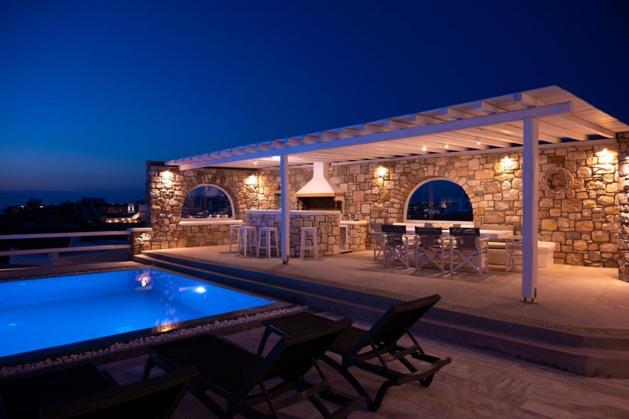 Mykonos Town Villa Orion Mykonos - Blue Views Mykonos Villas מראה חיצוני תמונה