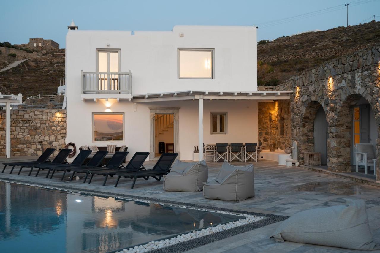 Mykonos Town Villa Orion Mykonos - Blue Views Mykonos Villas מראה חיצוני תמונה