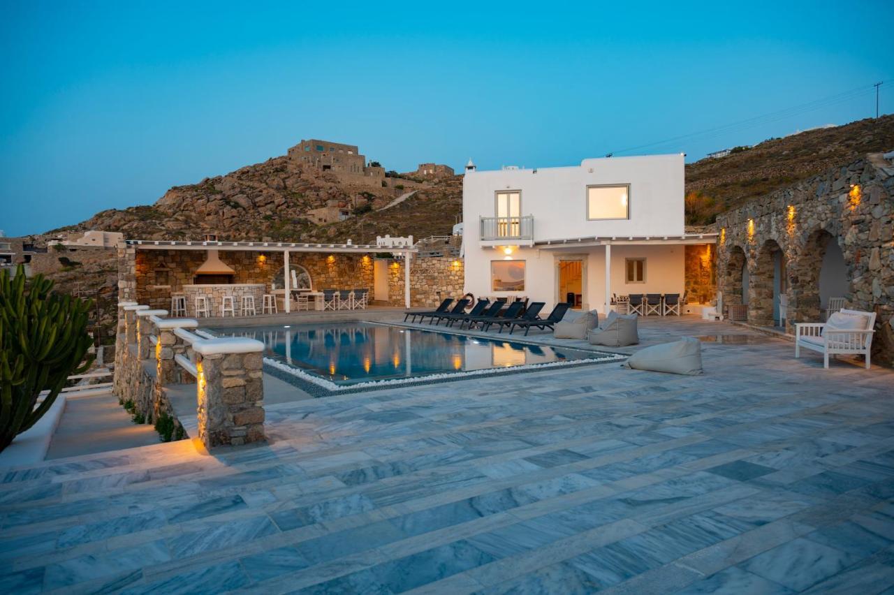 Mykonos Town Villa Orion Mykonos - Blue Views Mykonos Villas מראה חיצוני תמונה